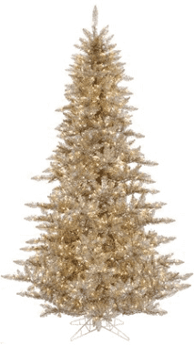 blush 7 foot pre-lite holiday tree